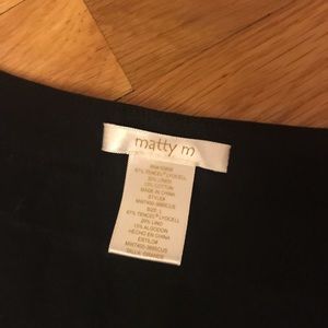 Matty M Tops - Black top Matty M Tops - Black top